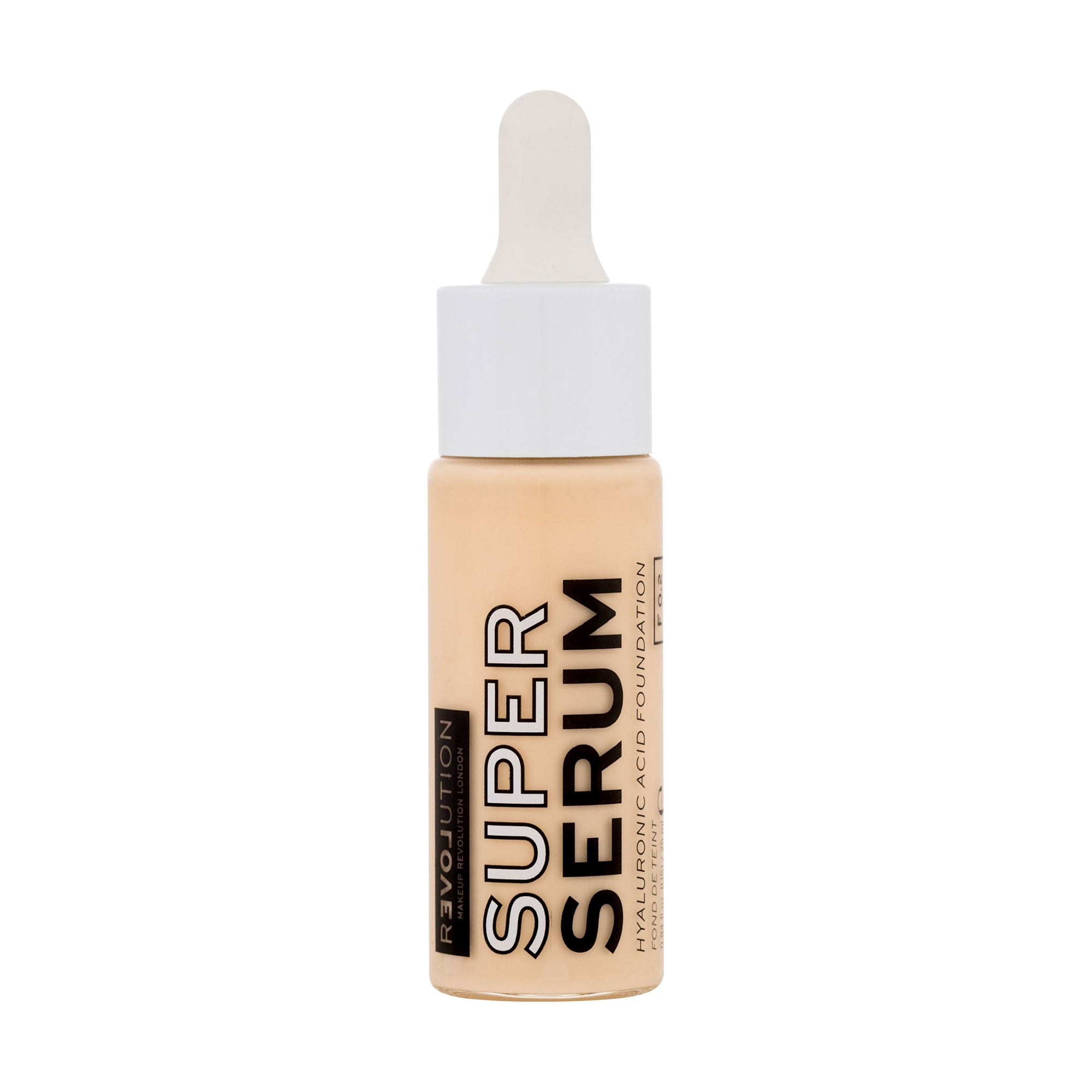 Тональна основа для обличчя Relove By Revolution Super Serum Foundation F0.2, 25 мл
